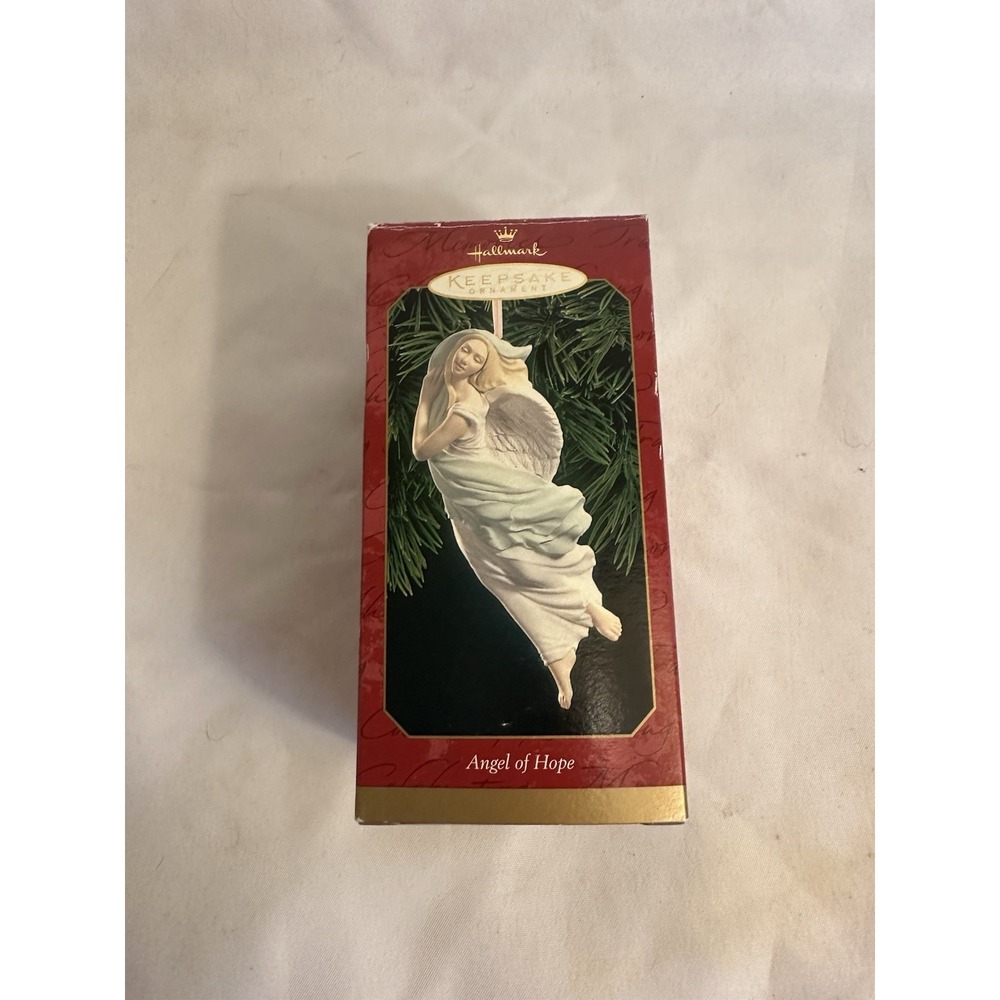 Hallmark Keepsake Ornament "Angel of Hope" 1999 Christmas w/ Box Vintage